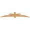 Ekena Millwork Alberta Smooth Timber Gable Bracket, Western Red Cedar, 84"W x 21"H x 1 1/2"D x 5 1/2"F, 6/12 Pitch GBW084X21X0206ALB00SWR - alternate 5